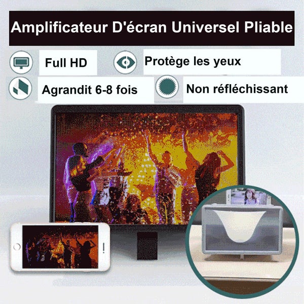 Amplificateur D'écran Universel 3D Portable